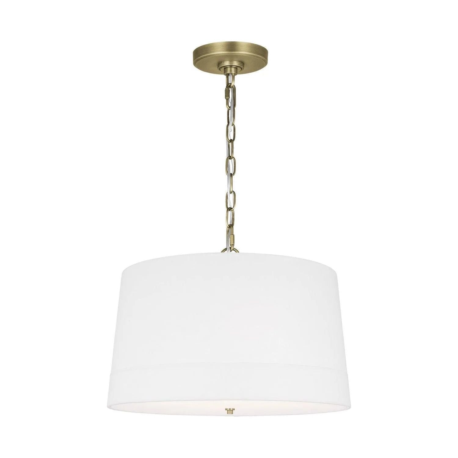 Visual Comfort Studio Collection - Ivie Wide Pendant - LP1094TWBWLW | Montreal Lighting & Hardware