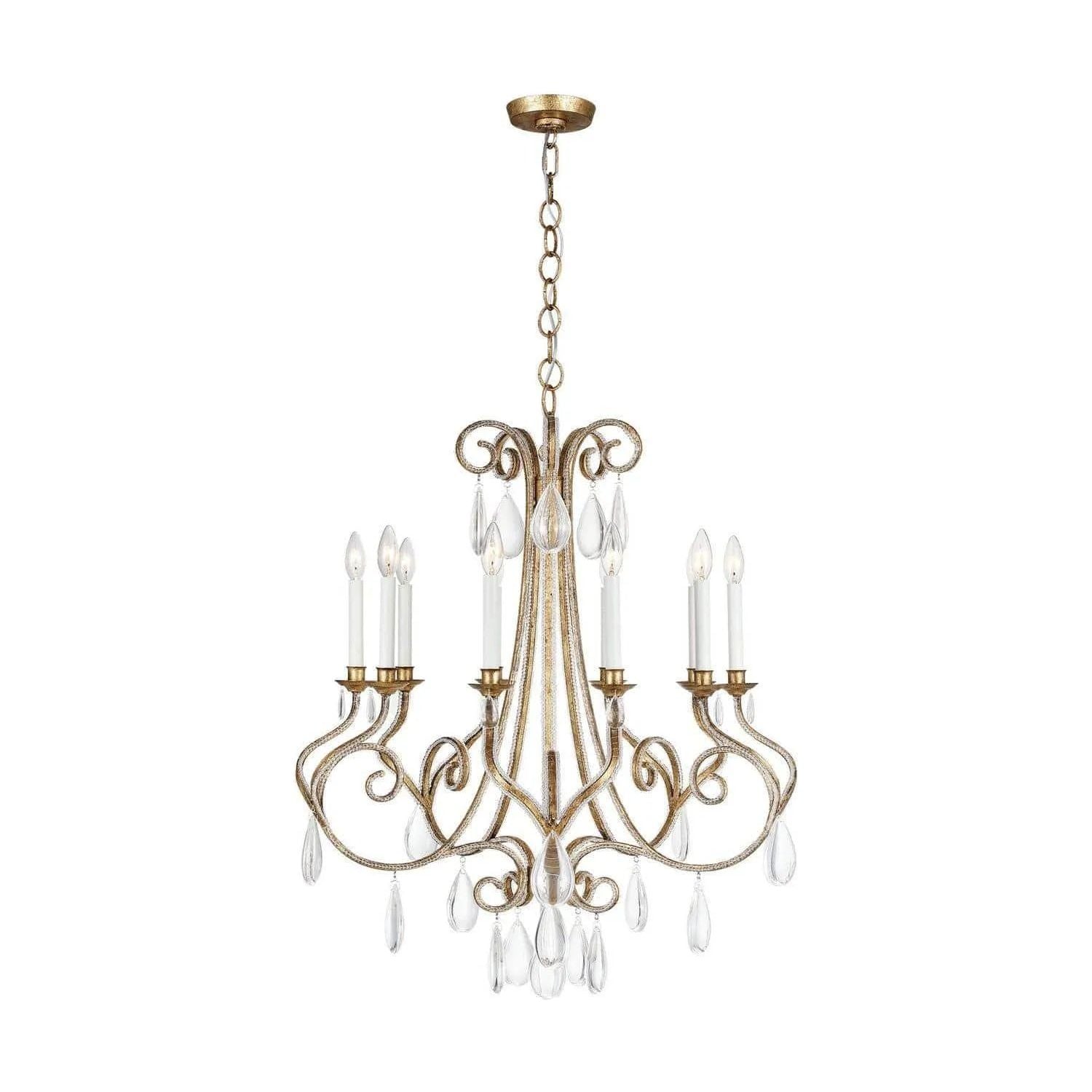 Visual Comfort Studio Collection - Kinsale Chandelier - CC15210ADB | Montreal Lighting & Hardware