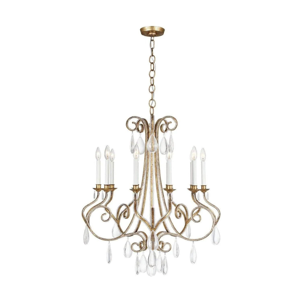 Visual Comfort Studio Collection - Kinsale Chandelier - CC15210ADB | Montreal Lighting & Hardware