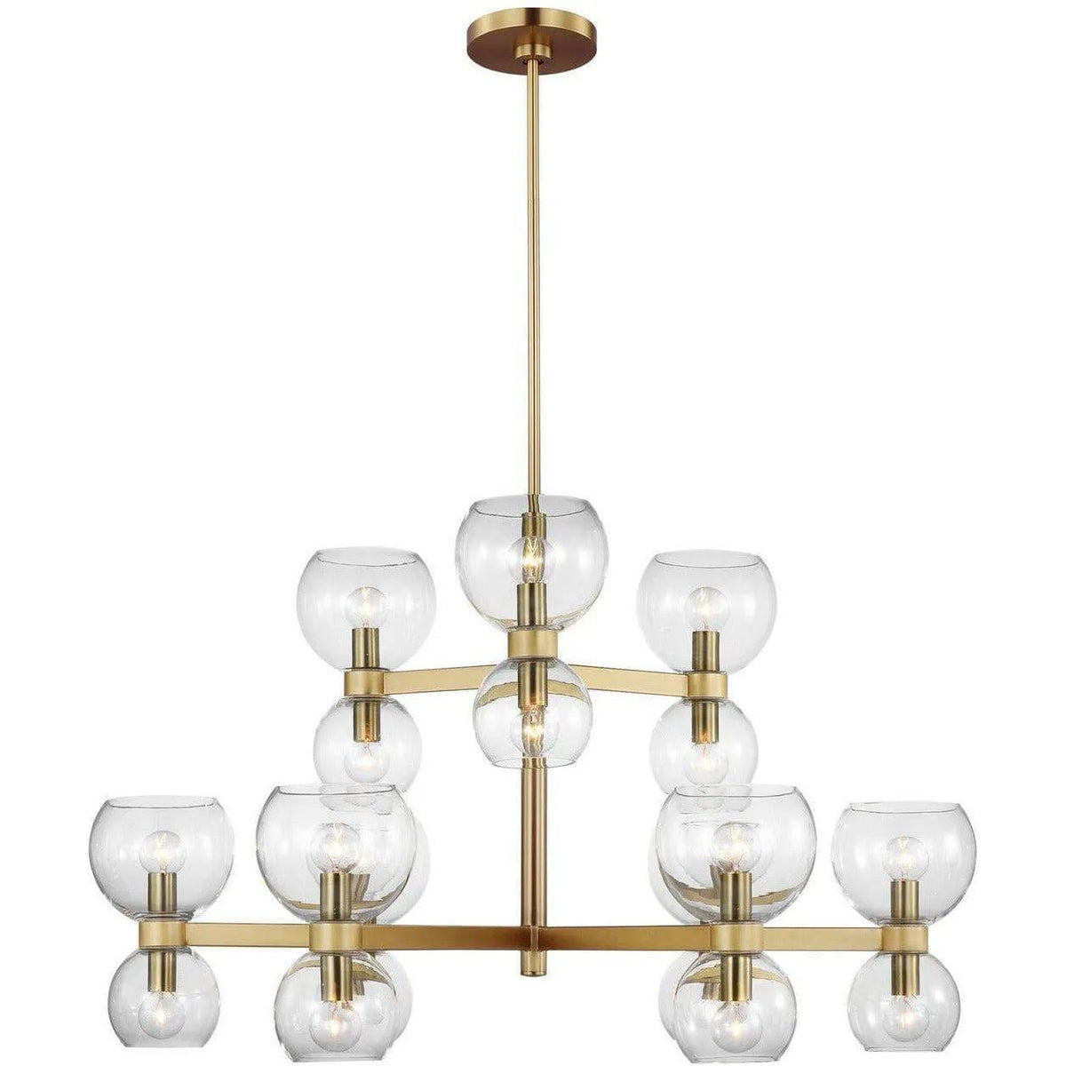 Visual Comfort Studio Collection - Londyn Chandelier - KSC10018BBSCG | Montreal Lighting & Hardware