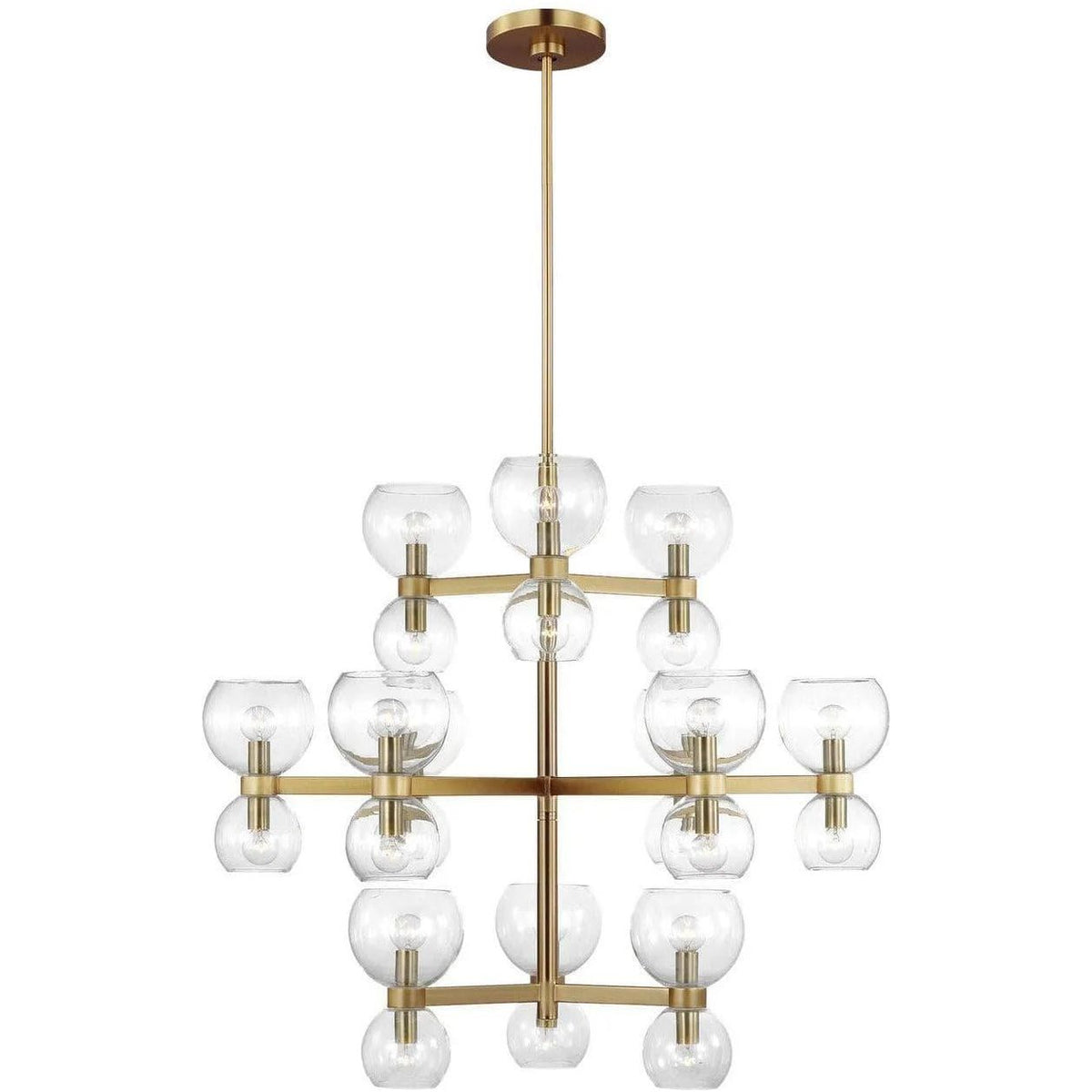 Visual Comfort Studio Collection - Londyn Chandelier - KSC10124BBSCG | Montreal Lighting & Hardware