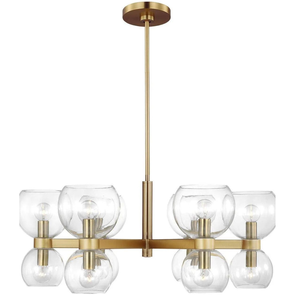 Visual Comfort Studio Collection - Londyn Chandelier - KSC10212BBSCG | Montreal Lighting & Hardware