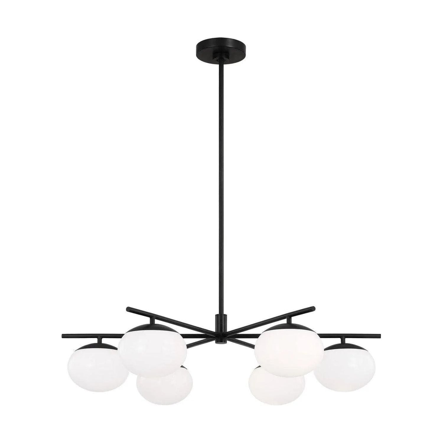 Visual Comfort Studio Collection - Lune Chandelier - EC1246AI | Montreal Lighting & Hardware