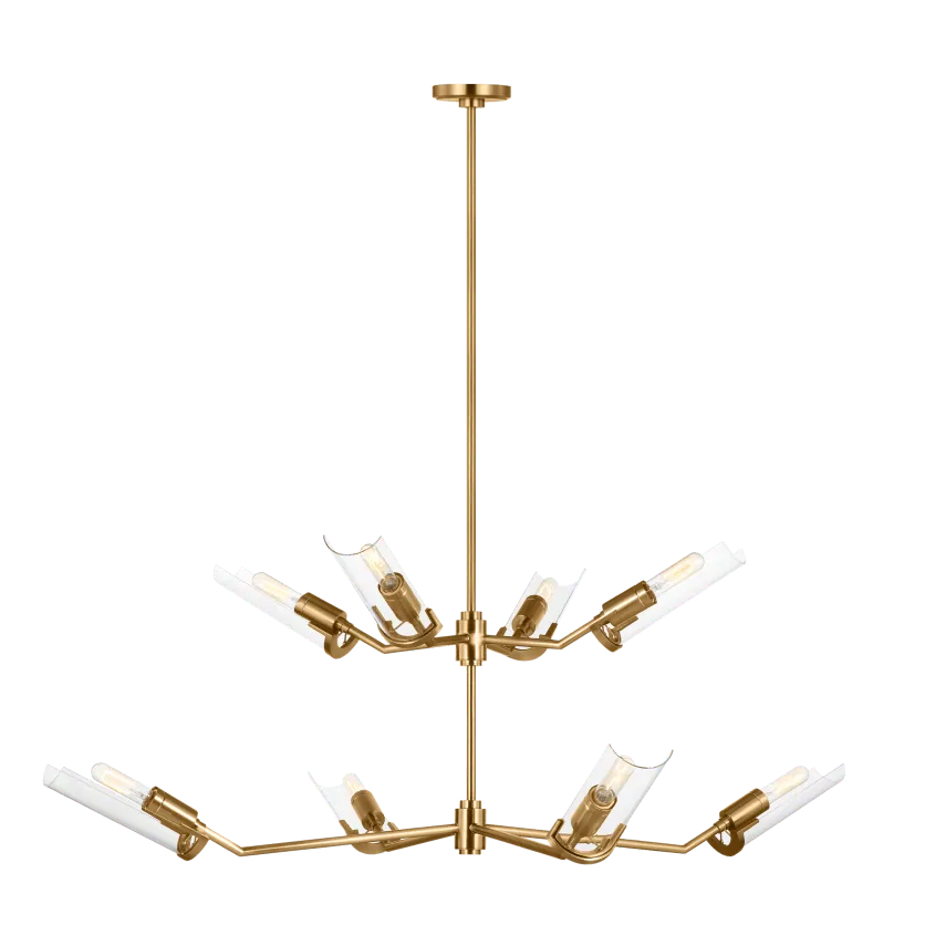 Visual Comfort Studio Collection - Mezzo Chandelier - TC1158BBS | Montreal Lighting & Hardware