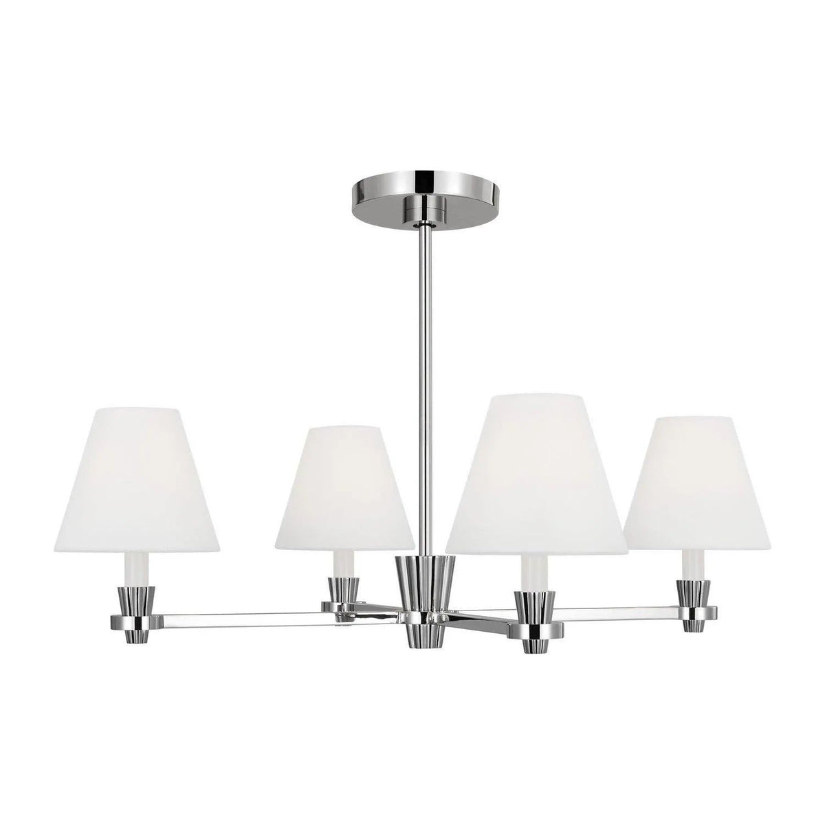 Visual Comfort Studio Collection - Paisley Chandelier - AC1114PN | Montreal Lighting & Hardware