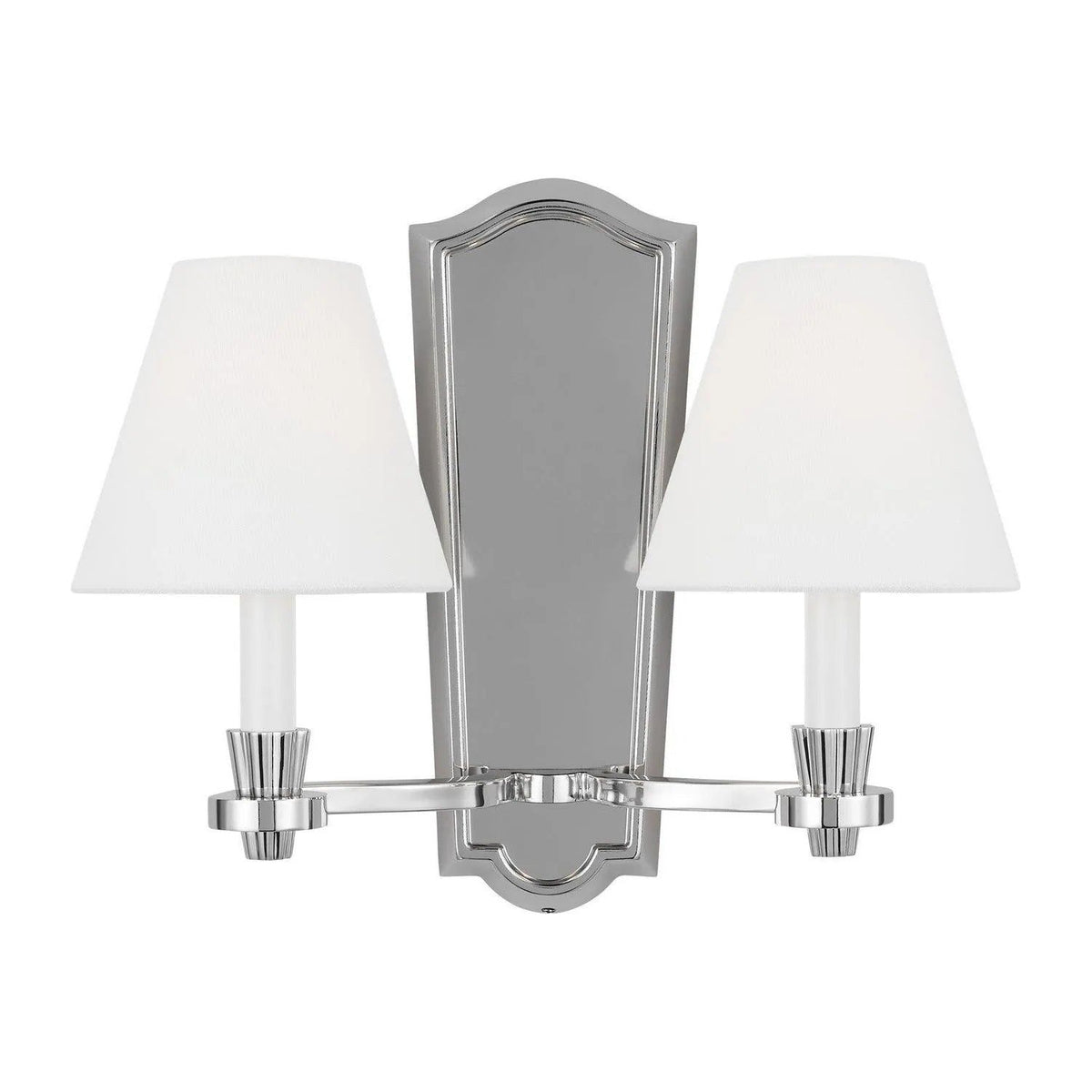 Visual Comfort Studio Collection - Paisley Double Wall Sconce - AW1112PN | Montreal Lighting & Hardware