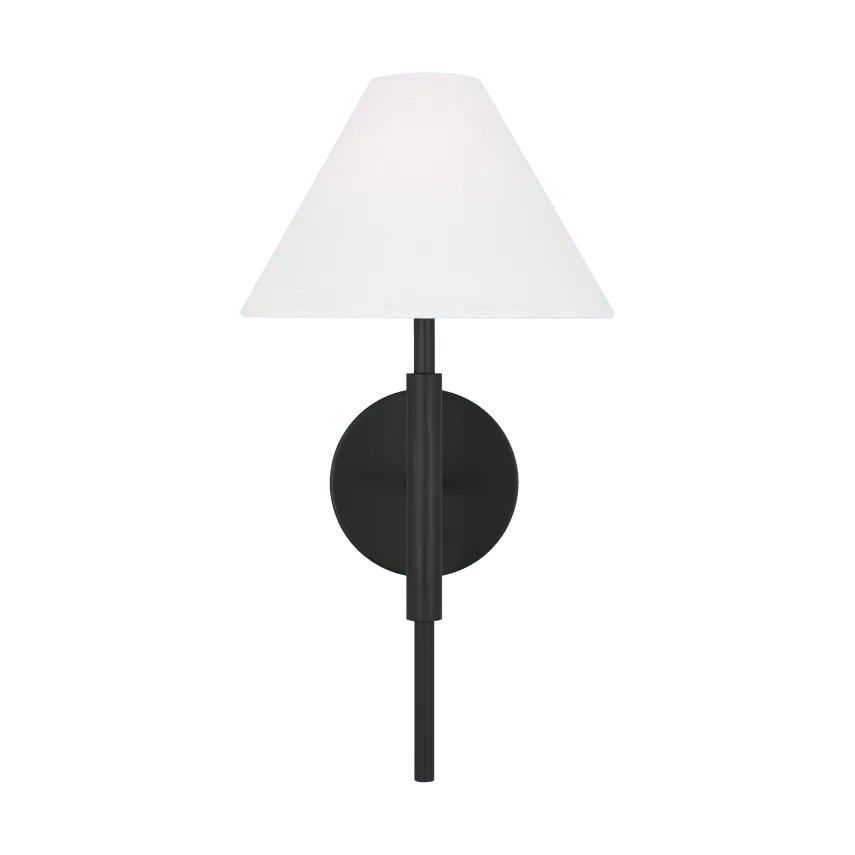 Visual Comfort Studio Collection - Porteau Wall Sconce - DJW1011MBK | Montreal Lighting & Hardware