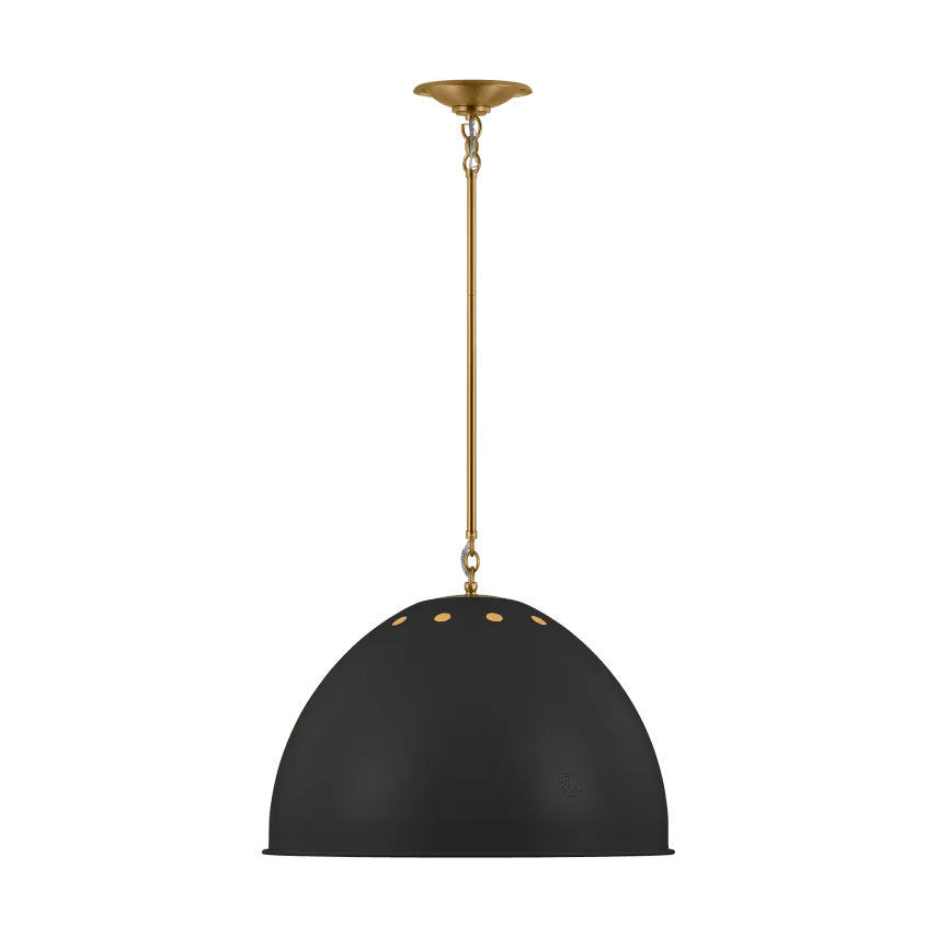 Visual Comfort Studio Collection - Robbie Pendant - TP1171MBKBBS | Montreal Lighting & Hardware