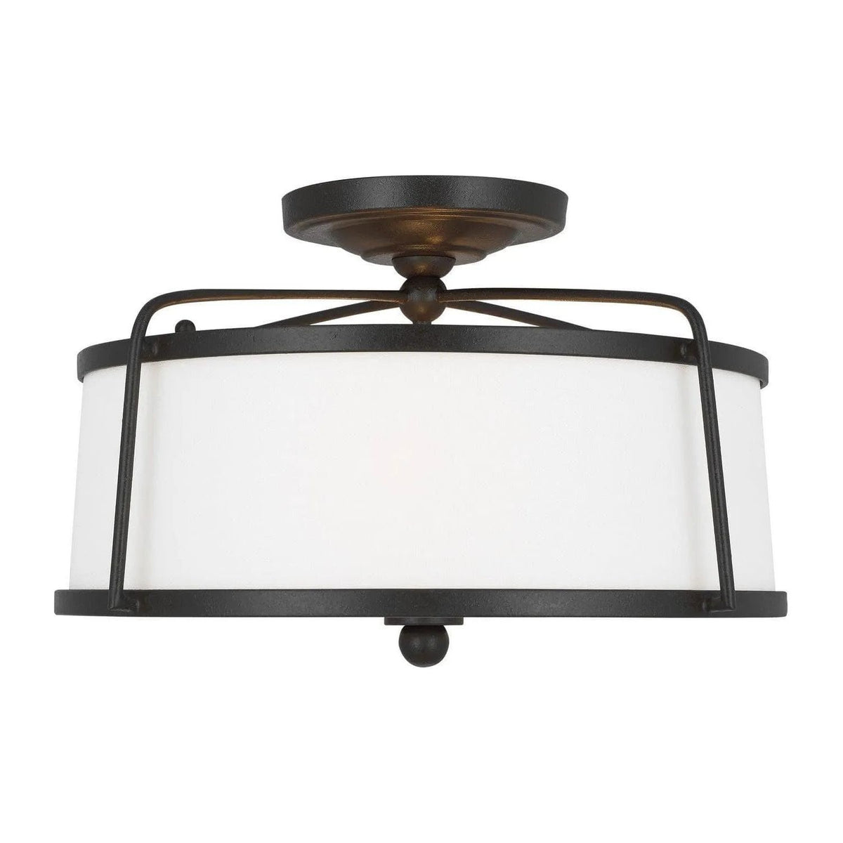 Visual Comfort Studio Collection - Stonington Semi-Flush Mount - CF1102SMS | Montreal Lighting & Hardware