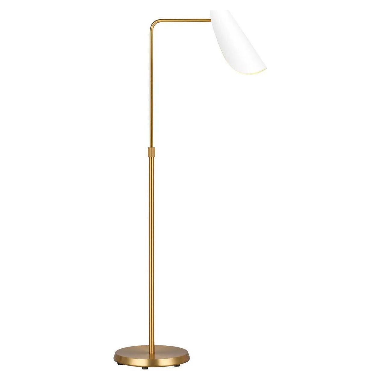 Visual Comfort Studio Collection - Tresa Floor Lamp - AET1001BBSMWT1 | Montreal Lighting & Hardware