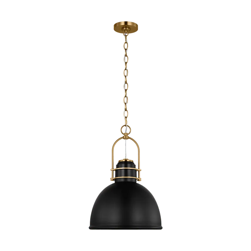 Visual Comfort Studio Collection - Upland Pendant - CP1411BBSMBK | Montreal Lighting & Hardware