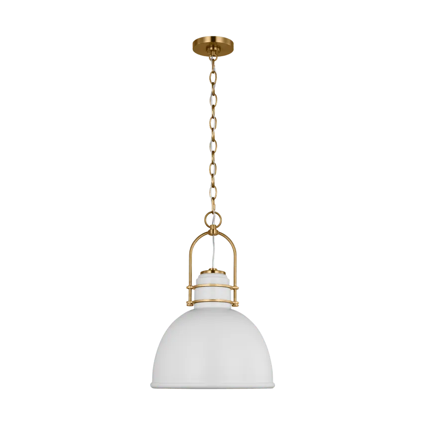 Visual Comfort Studio Collection - Upland Pendant - CP1411BBSMWT | Montreal Lighting & Hardware