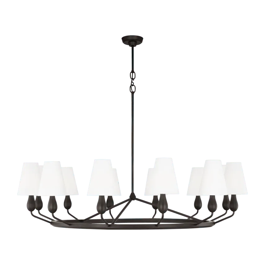 Visual Comfort Studio Collection - Ziba Chandelier - TC11712AI | Montreal Lighting & Hardware