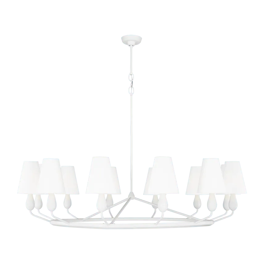 Visual Comfort Studio Collection - Ziba Chandelier - TC1186AI | Montreal Lighting & Hardware