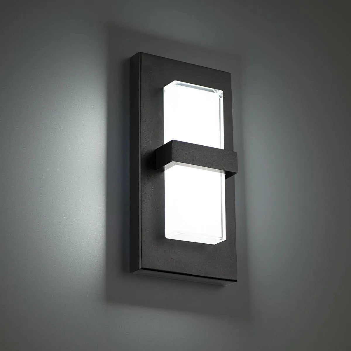 WAC Lighting - Bandeau LED Outdoor Wall Light - WS-W21110-35-BK | Montreal Lighting & Hardware