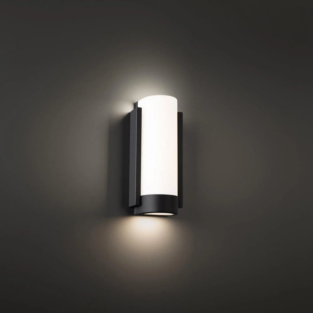 WAC Lighting - Blake LED Wall Sconce - WS-85212-30-BK | Montreal Lighting & Hardware