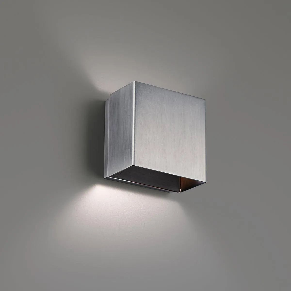 WAC Lighting - Boxi LED Wall Sconce - WS-45105-27-BN | Montreal Lighting & Hardware