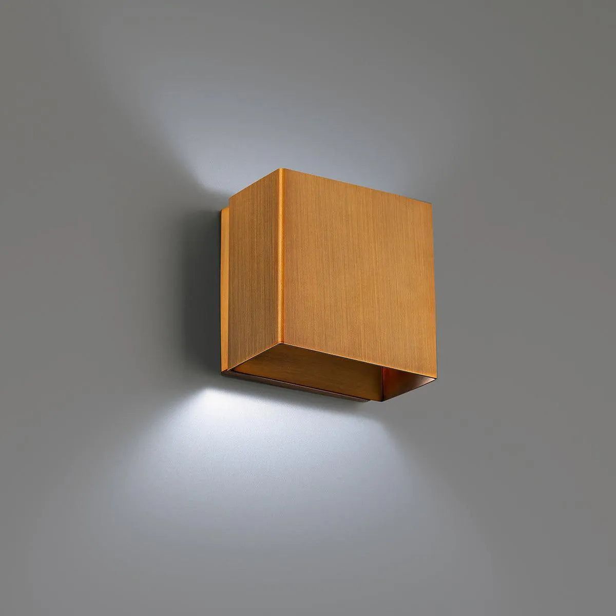 WAC Lighting - Boxi LED Wall Sconce - WS-45105-35-AB | Montreal Lighting & Hardware