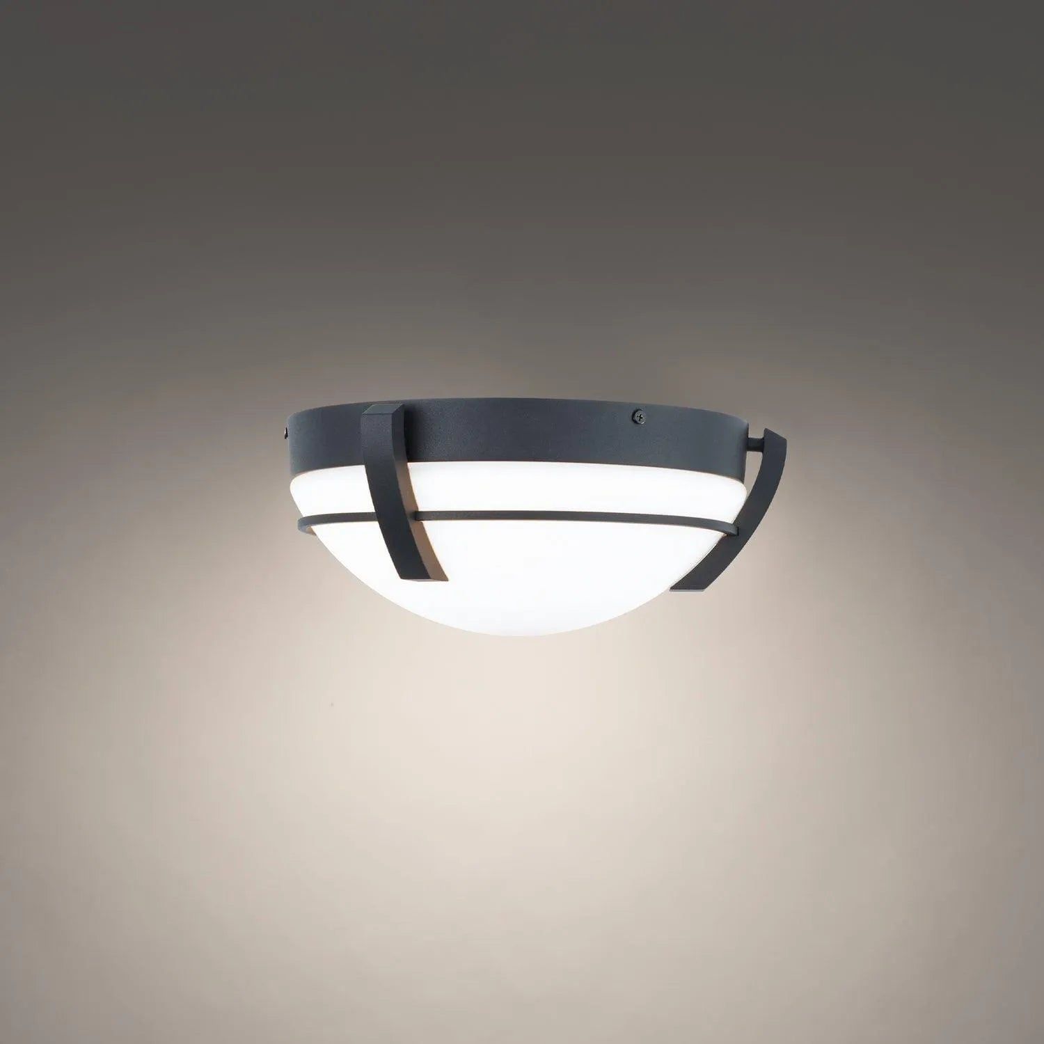 WAC Lighting - Bradbury LED Outdoor Flush Mount - FM-W93216-BK | Montreal Lighting & Hardware