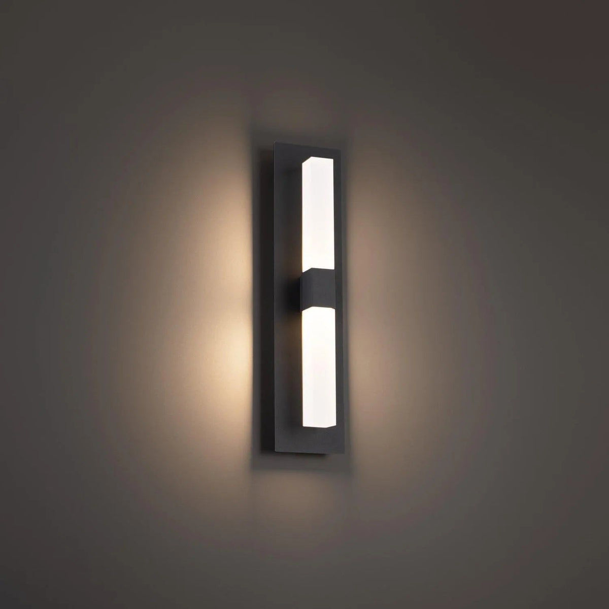 WAC Lighting - Camelot LED Wall Sconce - WS-61216-BK | Montreal Lighting & Hardware