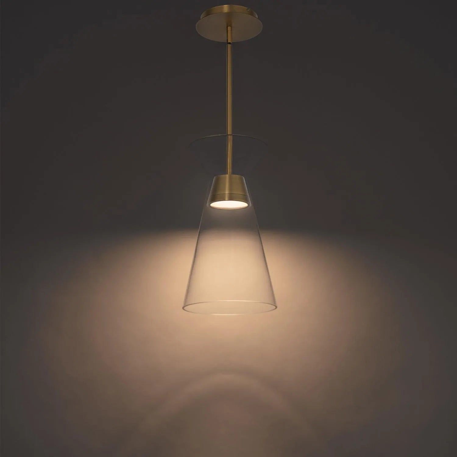 WAC Lighting - Chandra Conical LED Mini Pendant - PD-87214-AB | Montreal Lighting & Hardware