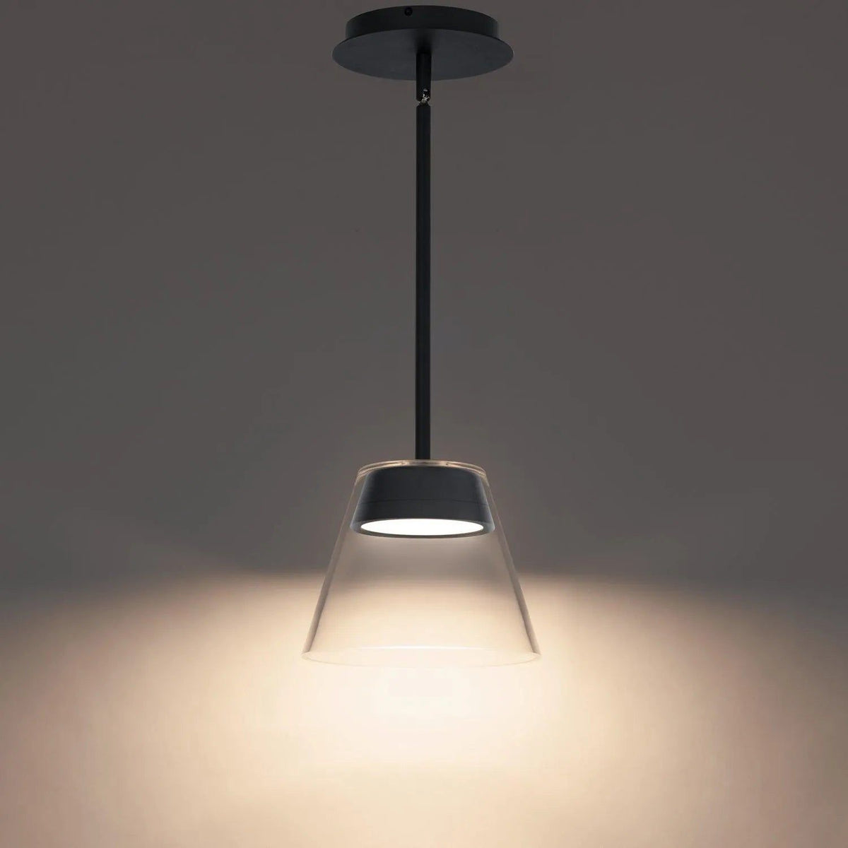 WAC Lighting - Chandra LED Mini Pendant - PD-87208-BK | Montreal Lighting & Hardware