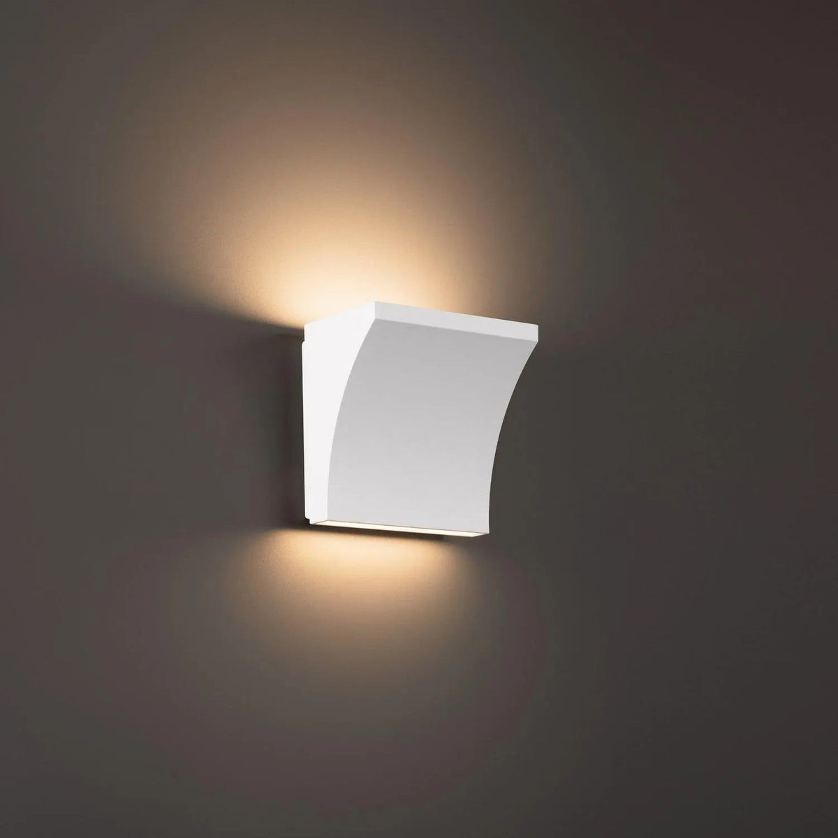 WAC Lighting - Cornice LED Wall Sconce - WS-57205-27-WT | Montreal Lighting & Hardware