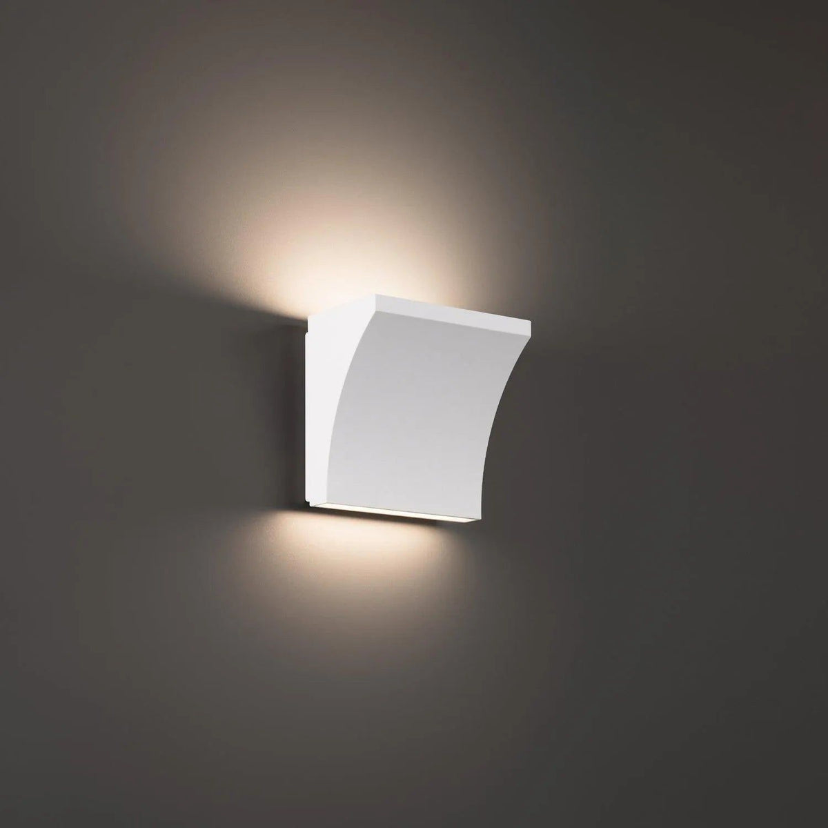 WAC Lighting - Cornice LED Wall Sconce - WS-57205-35-WT | Montreal Lighting & Hardware