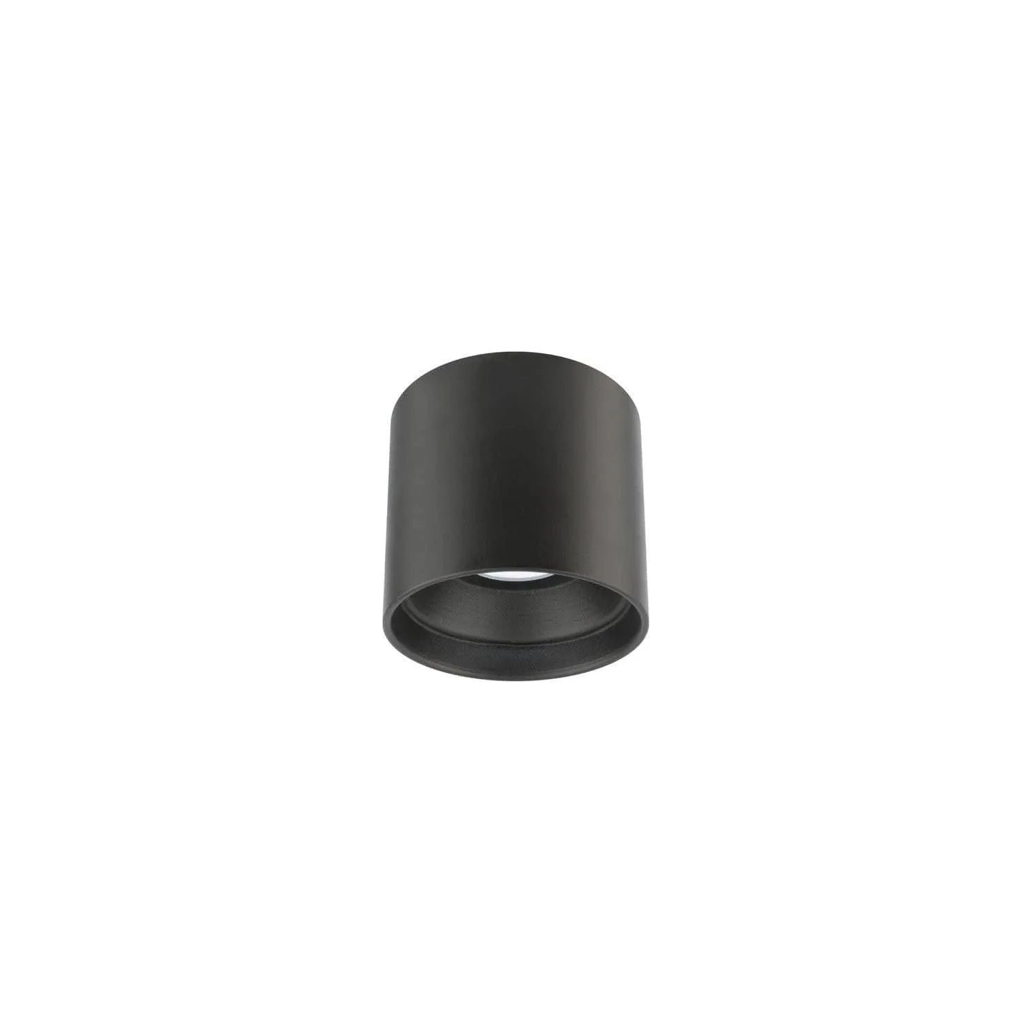 WAC Lighting - Downtown Round LED Outdoor Flush Mount - FM-W47205-30-BK | Montreal Lighting & Hardware