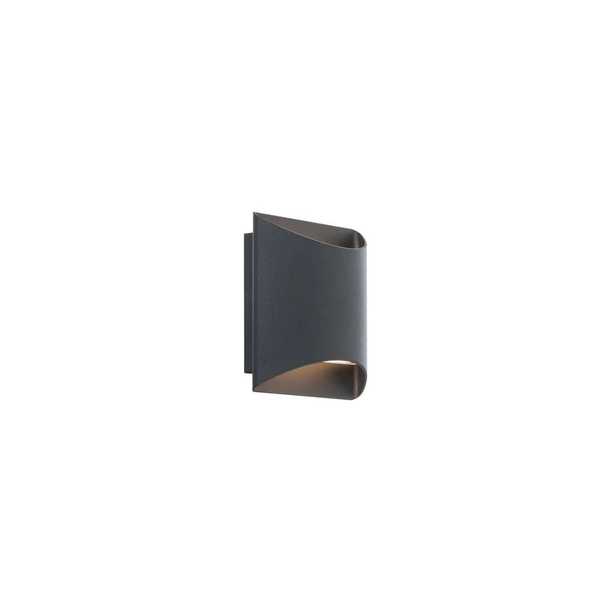 WAC Lighting - Duet LED Wall Sconce - WS-55206-27-BK | Montreal Lighting & Hardware