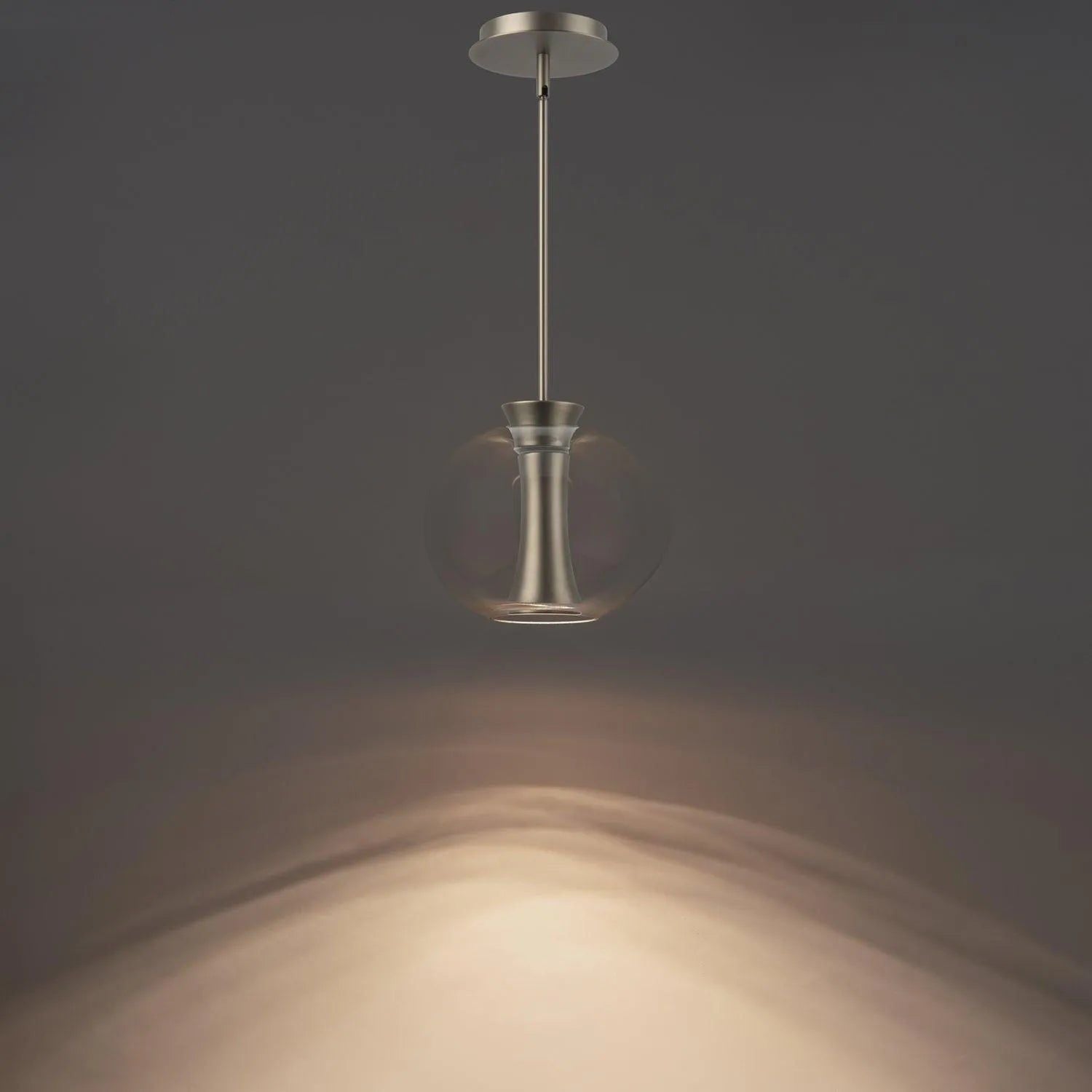 WAC Lighting - Echo LED Mini Pendant - PD-41210-BN | Montreal Lighting & Hardware