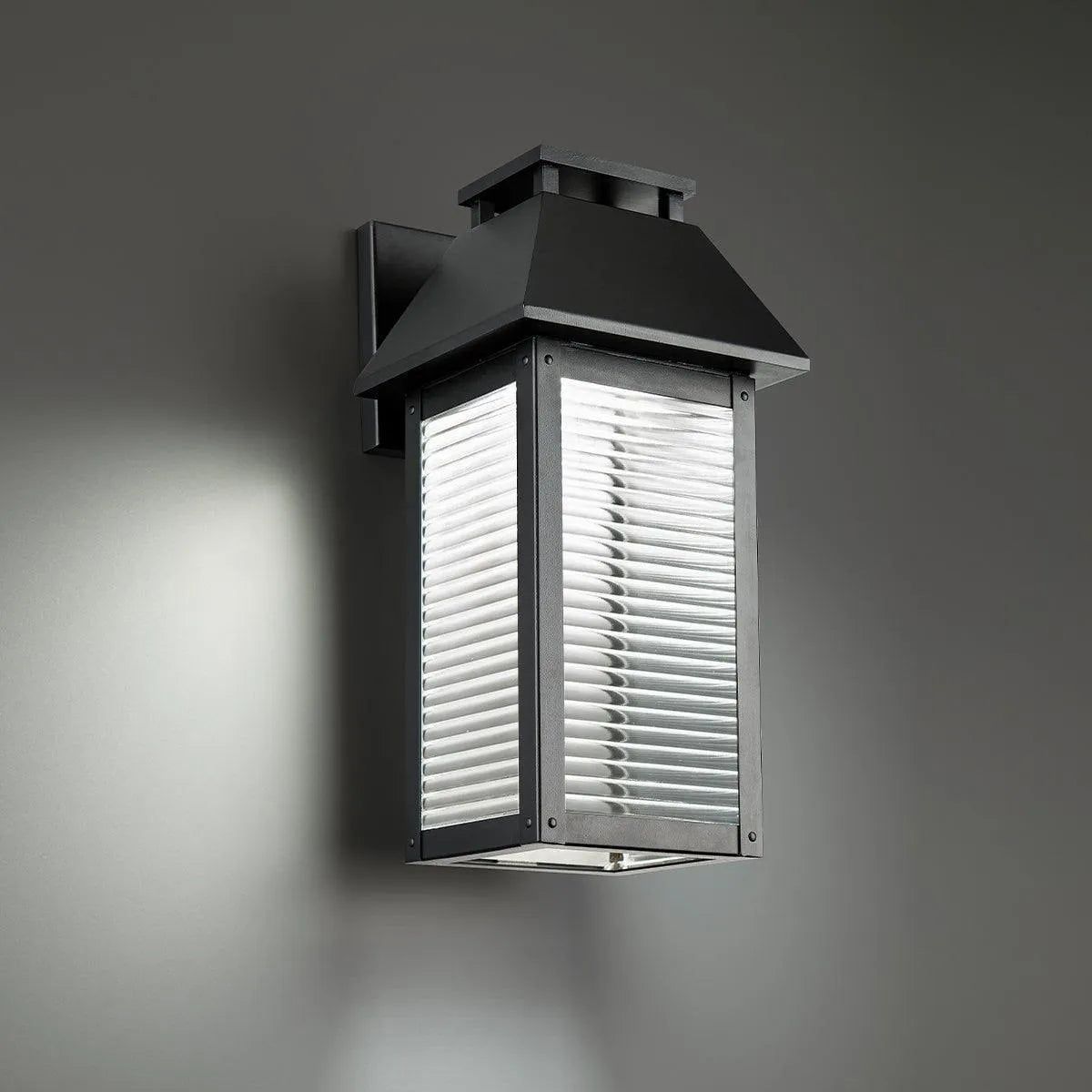 WAC Lighting - Faulkner LED Outdoor Wall Light - WS-W35114-BK | Montreal Lighting & Hardware