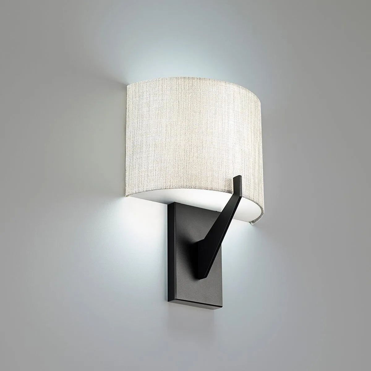 WAC Lighting - Fitzgerald LED Wall Sconce - WS-47108-30-BK | Montreal Lighting & Hardware