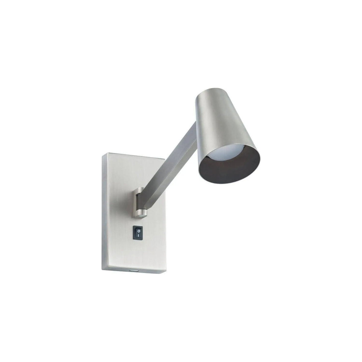 WAC Lighting - Grisham LED Swing Arm - BL-25214-BN | Montreal Lighting & Hardware