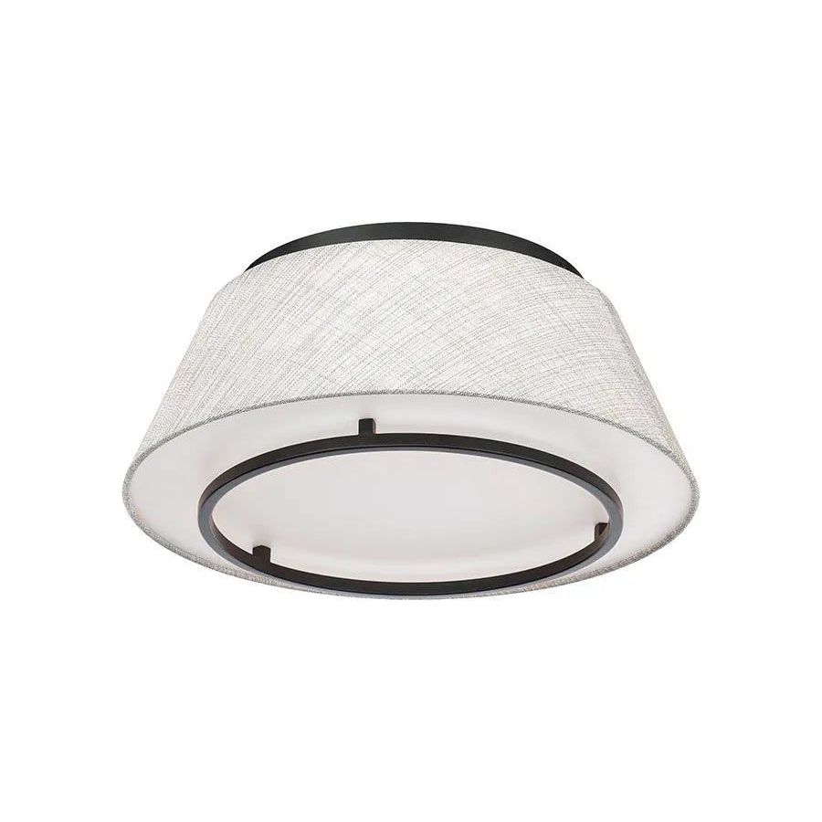 WAC Lighting - Hailey LED Flush Mount - FM-53116-BK | Montreal Lighting & Hardware