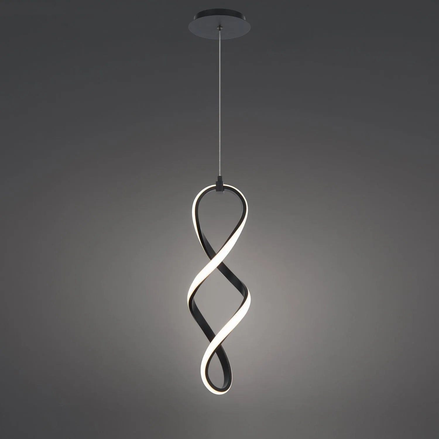 WAC Lighting - Interlace LED Mini Pendant - PD-47821-BK | Montreal Lighting & Hardware