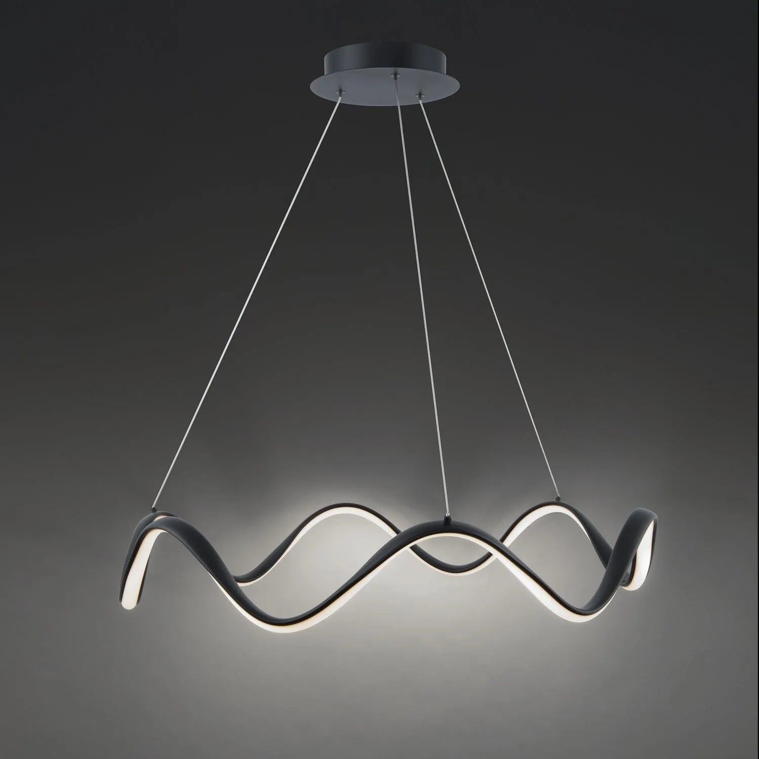 WAC Lighting - Morae LED Pendant - PD-33230-BK | Montreal Lighting & Hardware