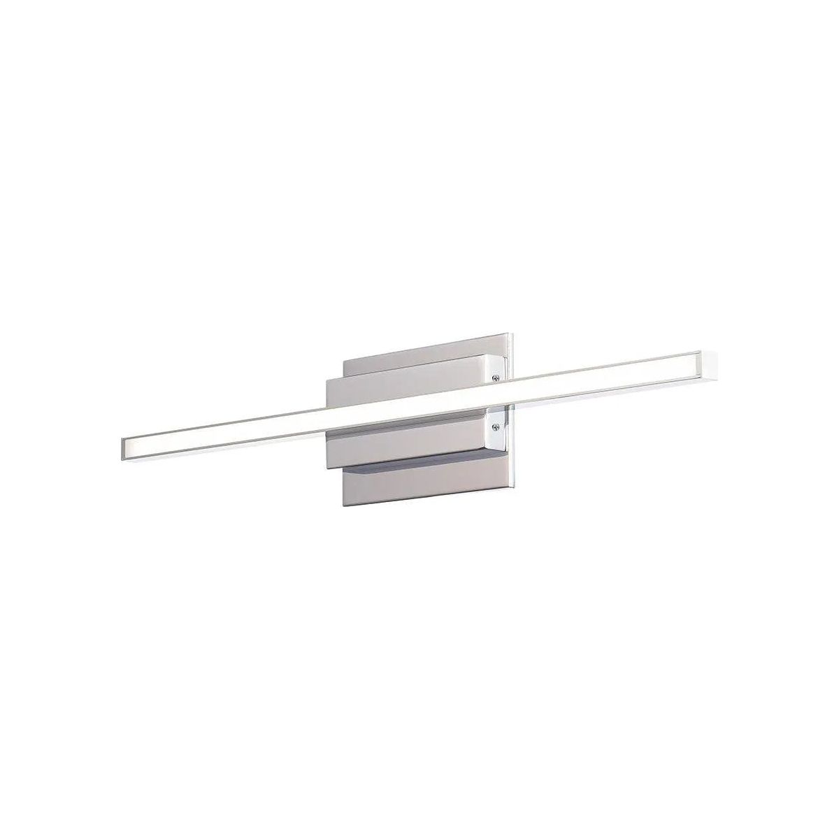 WAC Lighting - Parallax LED Bathroom Vanity & Sconce - WS-73124-CH | Montreal Lighting & Hardware