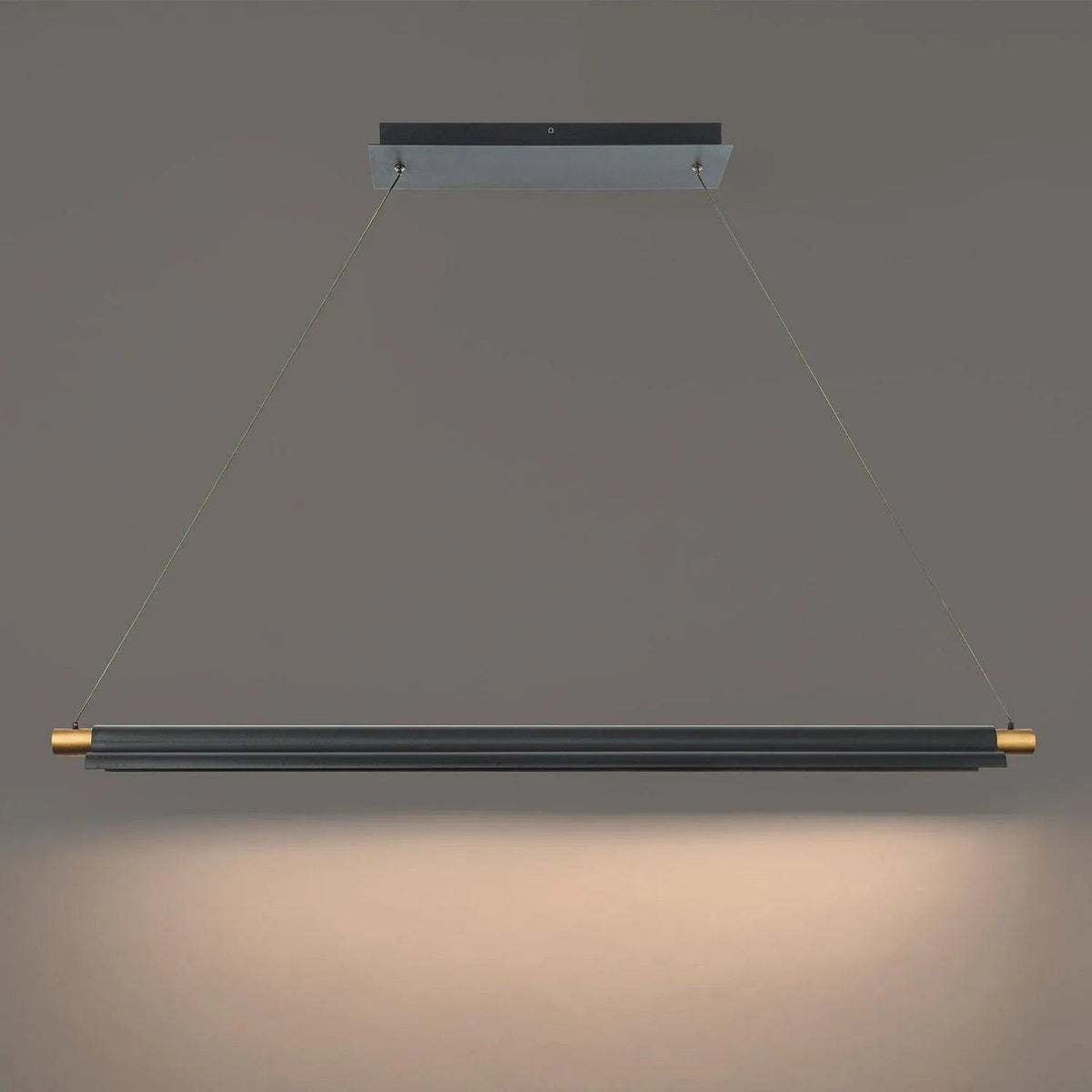 WAC Lighting - Pavilion LED Pendant - PD-65244-BK/AB | Montreal Lighting & Hardware