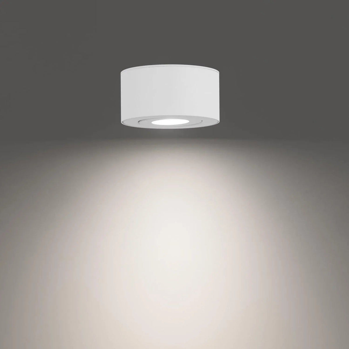 WAC Lighting - Peek LED Outdoor Flush Mount - FM-W45205-40-WT | Montreal Lighting & Hardware