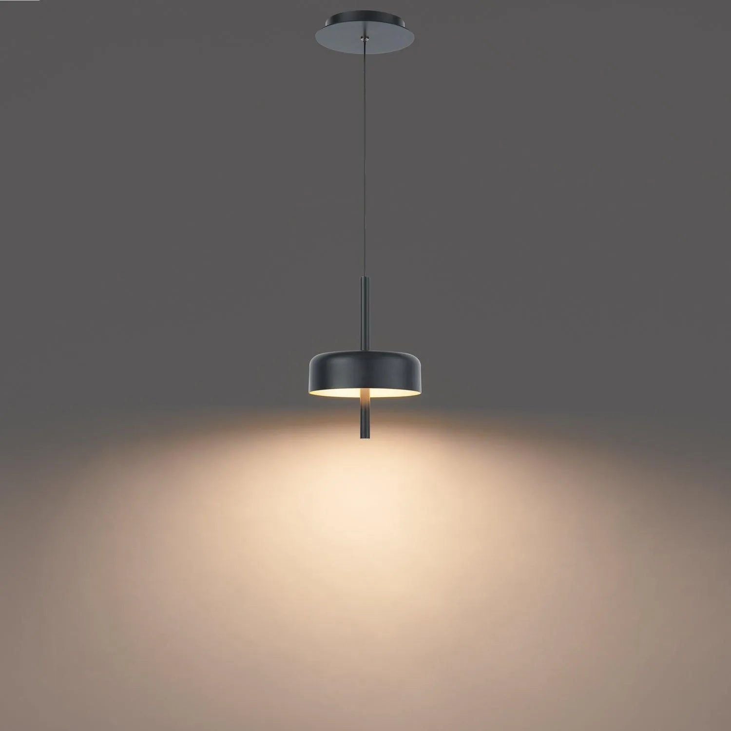 WAC Lighting - Pierce LED Mini Pendant - PD-89210-BK/GO | Montreal Lighting & Hardware