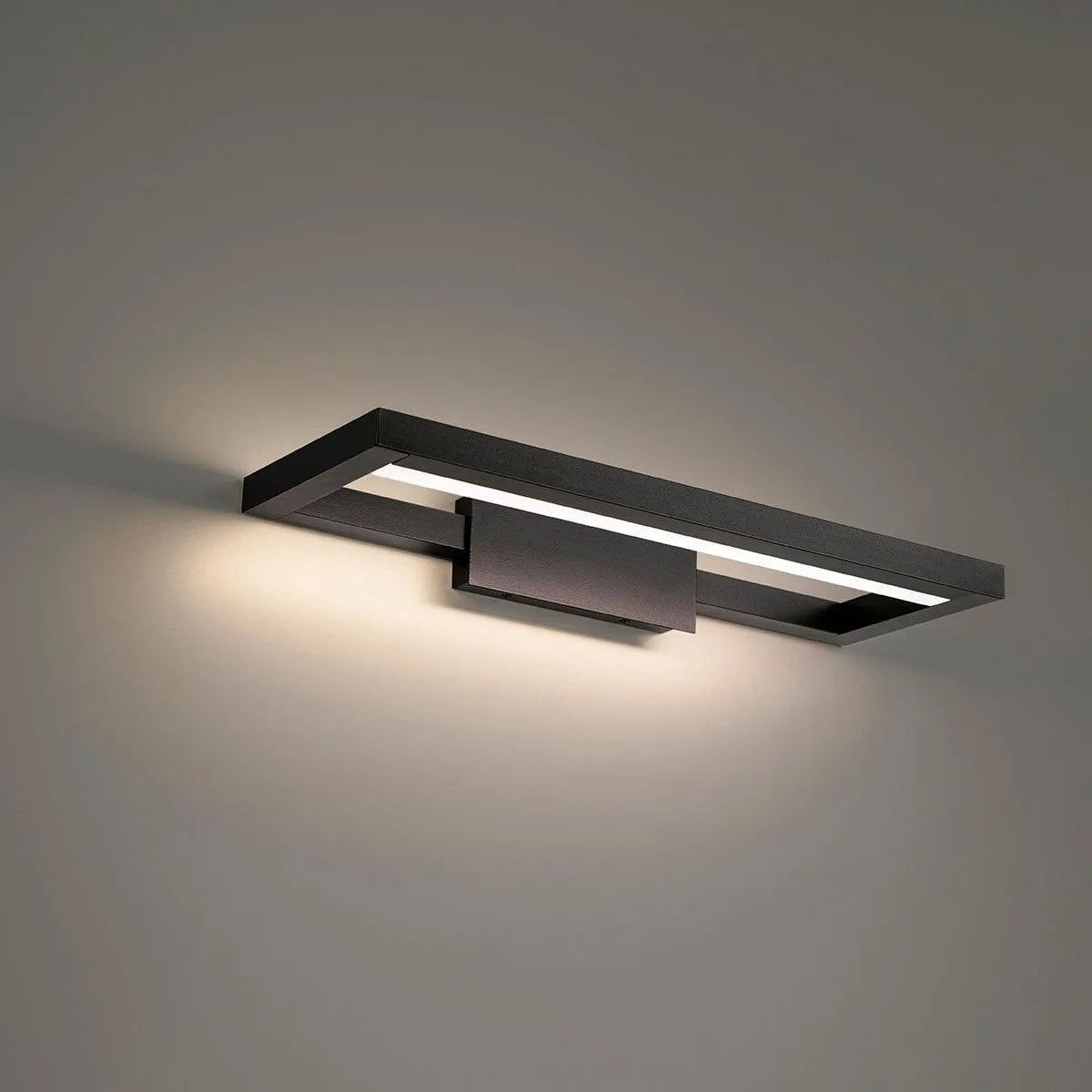 WAC Lighting - View LED Bath - WS-89120-27-BK | Montreal Lighting & Hardware